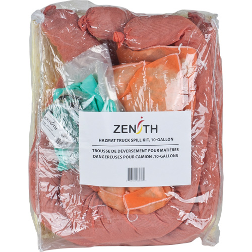 Trousse de lutte contre les d&eacute;versements pour camion, Mati&egrave;res dangereuses, Sac, Absorbance de 10 gal. US Auto-Cam
