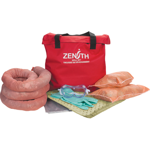 Trousse de lutte contre les d&eacute;versements pour camion, Mati&egrave;res dangereuses, Sac, Absorbance de 10 gal. US Auto-Cam