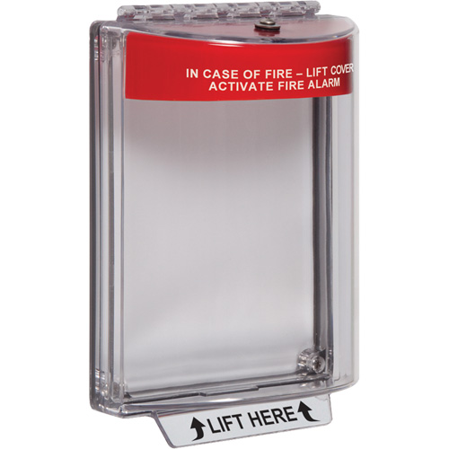Universal Stopper&reg; Fire Alarm Covers, Flush Auto-Cam