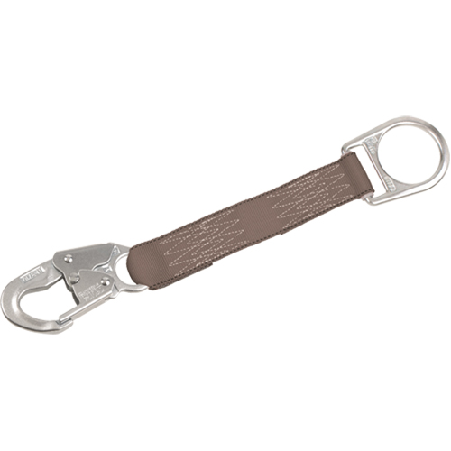 Protecta Pro 18" D-Ring Extension, D-Ring, Temporary Use Auto-Cam