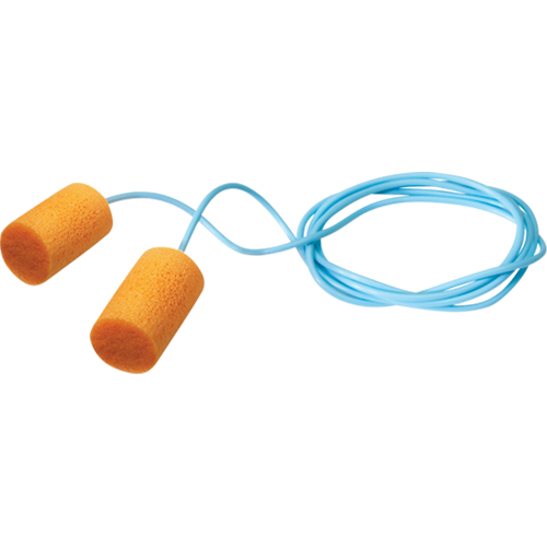 Bouchons d'oreilles jetables FirmFit de Howard Leight, Vrac - Boîte, Avec cordon Auto-Cam