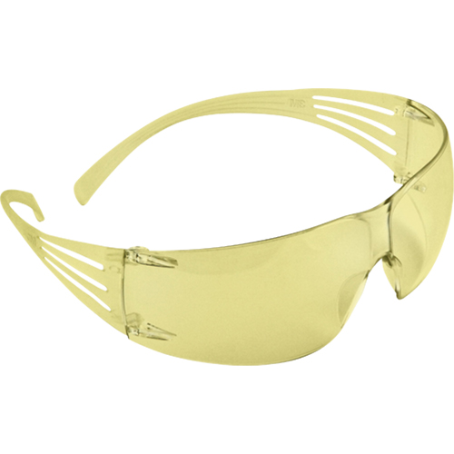 Securefit 200 Series Safety Glasses, Amber Lens, Anti-Fog, ANSI Z87+/Meets/Exceeds CSA Z94.3 Auto-Cam