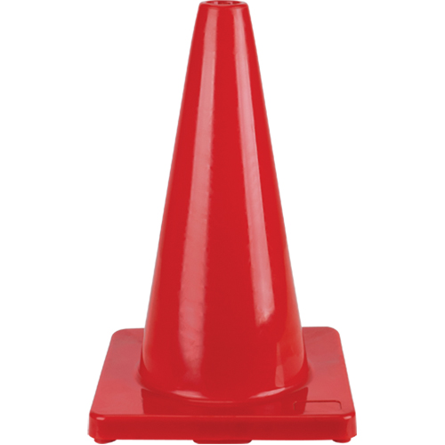 Coloured Traffic Cone, 18", Red Auto-Cam