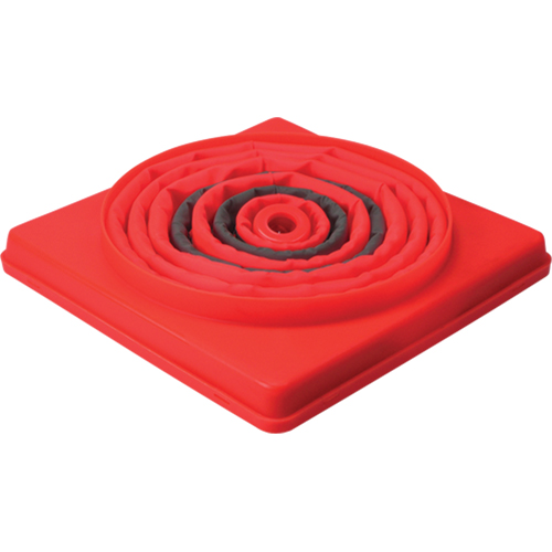 Collapsible Lighted Cone, 28" H, Orange Auto-Cam