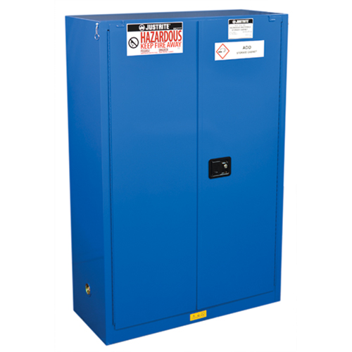 Sure-Grip&reg; Ex Hazardous Material Safety Cabinets, 45 gal., 43" x 65" x 18" Auto-Cam