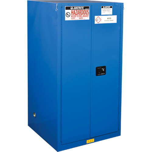 Sure-Grip&reg; Ex Hazardous Material Safety Cabinets, 60 gal., 34" x 65" x 34" Auto-Cam