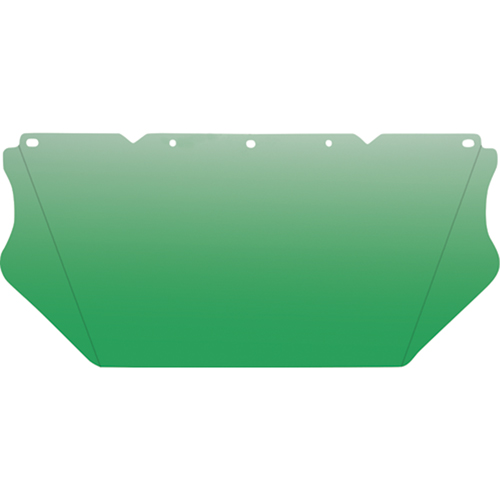Visi&egrave;res V-Gard pour les travaux g&eacute;n&eacute;raux, Polycarbonate, Teinte Vert Auto-Cam