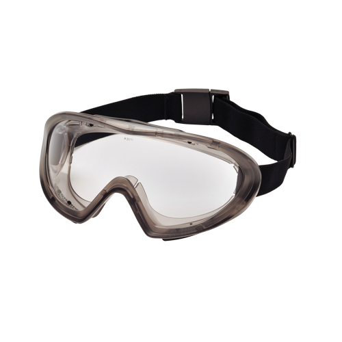 Capstone 500 Series Safety Goggles, Grey Lens, Anti-Fog/Anti-Scratch, Indirect Vent Auto-Cam