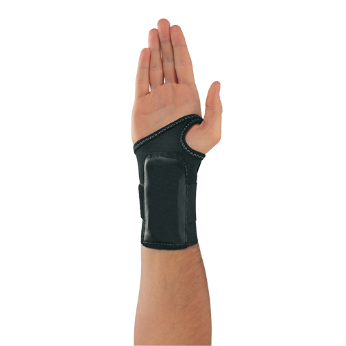 Proflex&reg; 4000 Single Strap Wrist Support - Left Hand, Elastic, Large Auto-Cam