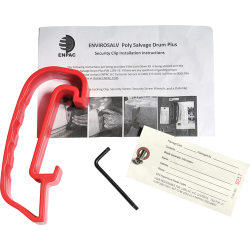 Trousse de verrouillage de sûret&eacute; Envirosalv Auto-Cam