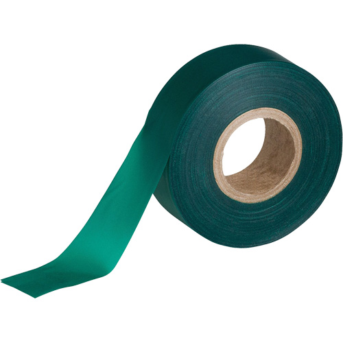 Flagging Tape, 1.188" W x 150' L, Green Auto-Cam