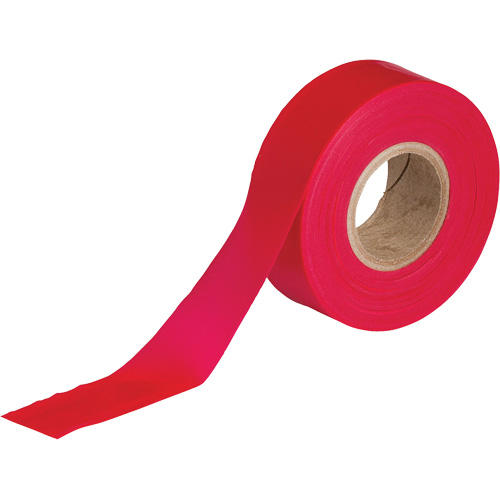 Flagging Tape, 1.188" W x 300' L, Red Auto-Cam