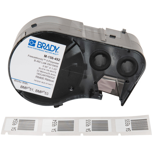 Low Temperature Label Maker Cartridge, Black Auto-Cam
