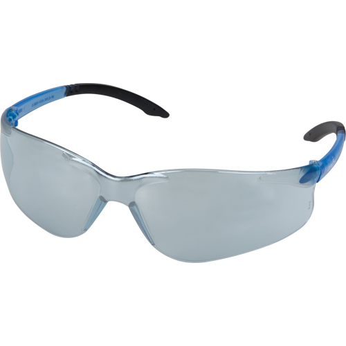 Lunettes de s&eacute;curit&eacute; s&eacute;rie Z2400, Lentille Bleu/Miroir int&eacute;rieur/ext&eacute;rieur, Anti-&eacute;gratignures, ANSI Z87+/R&eacute;pond ou surpasse la norme CSA Z94.3 Auto-Cam