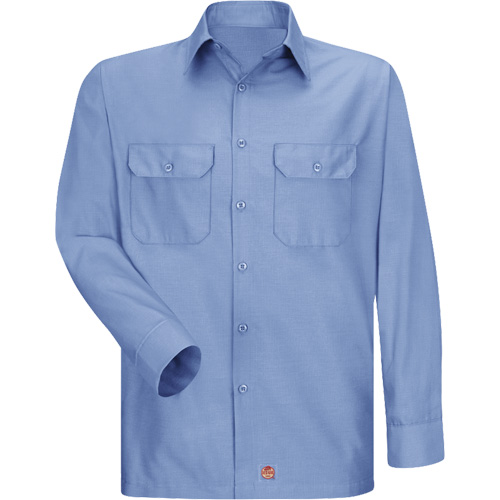 Chemise &agrave; manches longues en tissu ind&eacute;chirable, Hommes, 3T-Grand, Bleu Auto-Cam