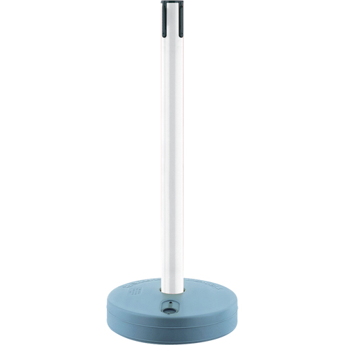 Outdoor TensaBarrier&reg; - Receiver Posts, 37" High, White Auto-Cam