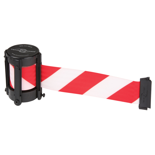 Replacement Cassettes For Utility, Advance & StowAway&reg; TensaBarrier&reg;, 13', White Tape Auto-Cam