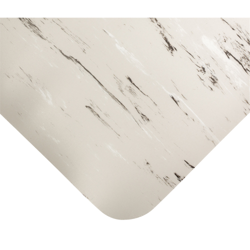 Tapis antimicrobiens Tile-Top Select no 494, Lisse, 4' x 10' x 1/2", Gris, PVC Auto-Cam