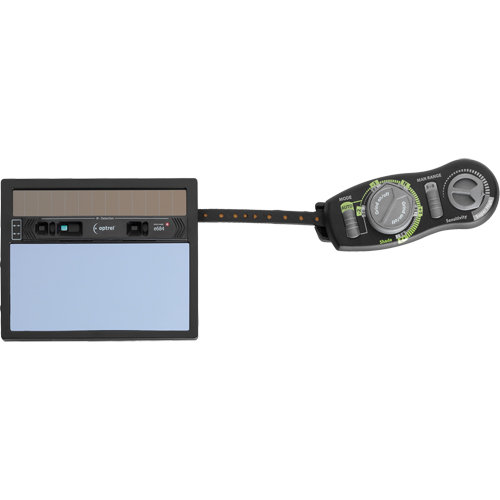 e684 Welding Helmet Replacement ADF, 4" W x 2" H Viewing Area, For Use With e684 Auto-Cam