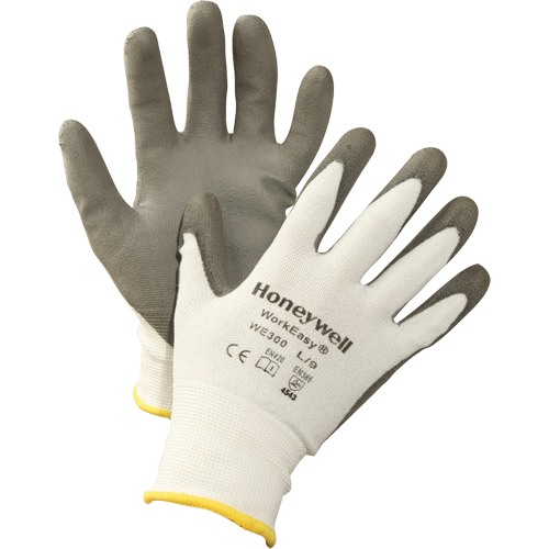 WorkEasy Gloves, 10/X-Large, 13 Gauge, Polyurethane Coated, ANSI/ISEA 105 Level 3 Auto-Cam