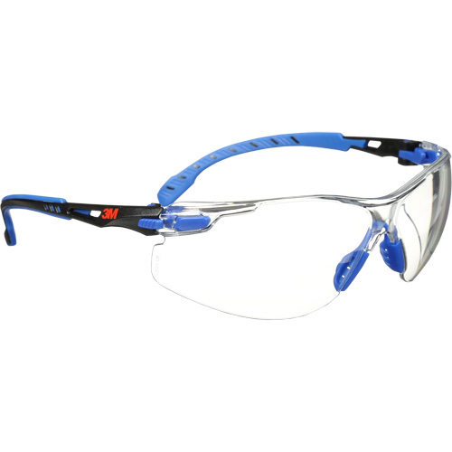 Solus Safety Glasses with Scotchgard Lenses, Clear Lens, Anti-Fog, Meets/Exceeds CSA Z94.3 Auto-Cam