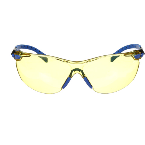 Solus Safety Glasses with Scotchgard Lenses, Amber Lens, Anti-Fog, Meets/Exceeds CSA Z94.3 Auto-Cam
