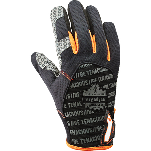 Gants ProFlex 821 pour la manipulation de mat&eacute;riaux &agrave; surface lisse, Petit, Paume en Synth&eacute;tique, Poignet Boucle et crochet Auto-Cam