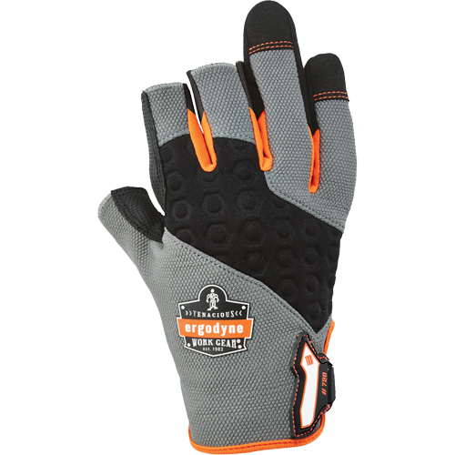 Gants robustes ProFlex 720 pour la charpente, Petit, Paume en Synth&eacute;tique, Poignet Boucle et crochet Auto-Cam