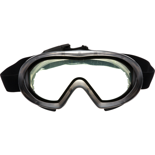 Capstone Dual Lens Safety Goggles, Clear Lens, Anti-Fog/Anti-Scratch, Indirect Vent Auto-Cam