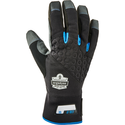 Gants utilitaires thermiques renforc&eacute;s ProFlex 817, Paume Su&egrave;de, Taille Petit Auto-Cam