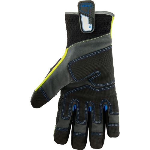 Gants thermiques &eacute;tanches et performant r&eacute;duisant les impacts dorsaux ProFlex, Petit, Paume en Su&egrave;de, Poignet S&eacute;curit&eacute; Auto-Cam