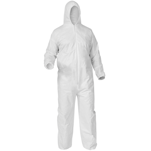 Combinaisons Kleenguard A35, Petit, Blanc, Micropore Auto-Cam