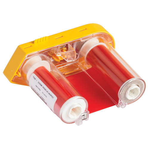 Rubans pour BMP61, Polyester, Rouge, Largeur de 2" Auto-Cam