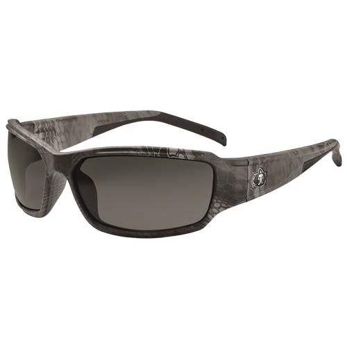 Lunettes de s&eacute;curit&eacute; Skullerz Thor, Lentille Grise/fum&eacute;e, Anti-&eacute;gratignures, ANSI Z87+/R&eacute;pond ou surpasse la norme CSA Z94.3 Auto-Cam