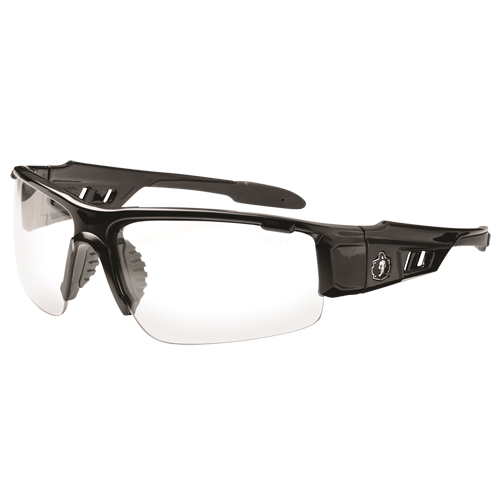 Lunettes de s&eacute;curit&eacute; Skullerz Dagr, Lentille Transparent, Anti-&eacute;gratignures, ANSI Z87+/R&eacute;pond ou surpasse la norme CSA Z94.3 Auto-Cam