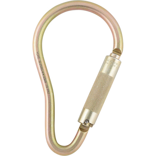 Dynamic Alloy Steel Auto-twist Lock Carabiner, Temporary Use Auto-Cam