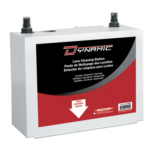 Dynamic Lens Cleaning Station, Metal, 8" L x 5" D x 6" H Auto-Cam