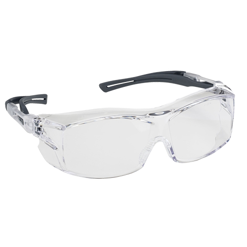 Dynamic OTG Extra Series Safety Glasses, Clear Lens, Anti-Fog/Anti-Scratch, ANSI Z87+/Meets/Exceeds CSA Z94.3 Auto-Cam