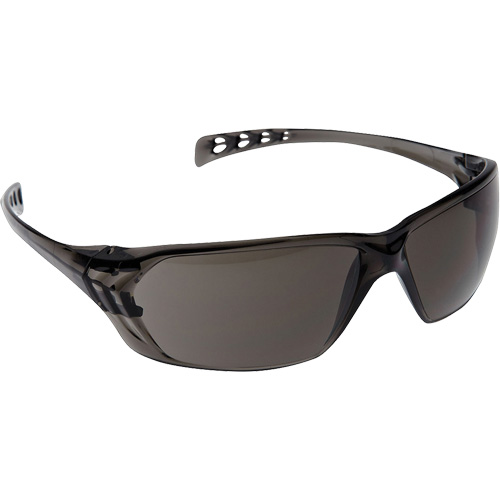 Lunettes de s&eacute;curit&eacute; Solus Dynamic, Lentille Fum&eacute;e, Anti-&eacute;gratignures/Antistatique, ANSI Z87+/R&eacute;pond ou surpasse la norme CSA Z94.3 Auto-Cam