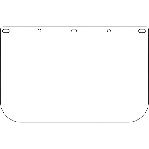 Visi&egrave;re d&eacute;coup&eacute;e &agrave; l'emporte-pi&egrave;ce Dynamic, PETG, Teinte Transparent Auto-Cam