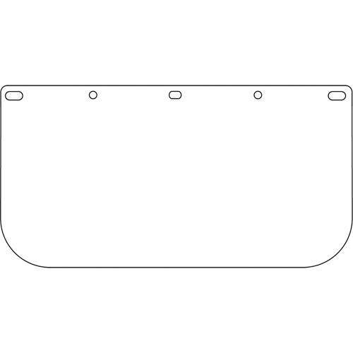 Visi&egrave;re pour &eacute;cran facial Dynamic, PETG, Teinte Transparent Auto-Cam