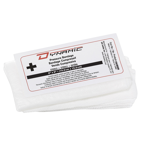 Dynamic Compress Bandage, 6" L x 6" W Auto-Cam