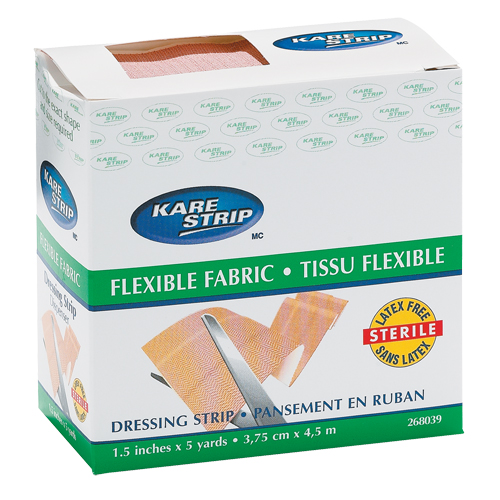 Pansement &eacute;lastique Dynamic, Rectangulaire/carr&eacute;e, 180", Tissu, Non st&eacute;rile Auto-Cam