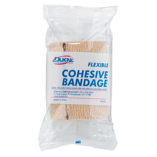 Dukal Bandage, Cut to Size L x 3" W, Class 1, Self-Adherent Auto-Cam
