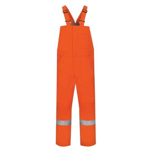 Excel FR&reg; Comfortouch&reg; Deluxe Bib Overalls, Small, Orange Auto-Cam