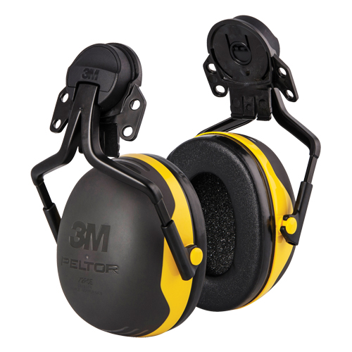 Serres-t&ecirc;te isol&eacute;s &eacute;lectroniquement Peltor, Fixation pour casque, 24 NRR dB Auto-Cam