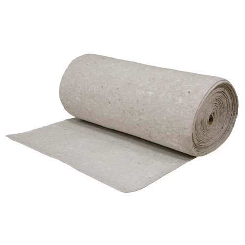 Rouleau Polyback Husky Spilltration, Lourd, 100' lo x 64" la, Absorption 176 gal. Auto-Cam