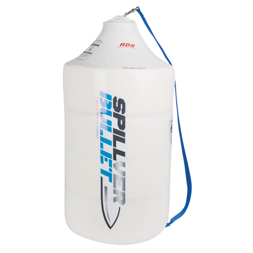 Barrage Spillver Bullet, Huile seulement, 100' lo x 5" la, Absorption 28 gal. Auto-Cam