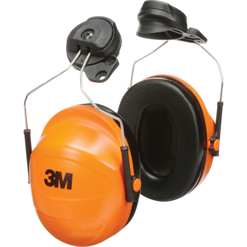 Peltor Earmuff Assembly, Cap Mount, 23 NRR dB Auto-Cam