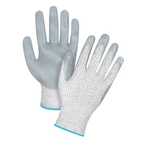 Gants haute performance r&eacute;sistants &agrave; la coupe, Taille T-Grand/10, Calibre 13, Rev&ecirc;tement Nitrile, Enveloppe en PEHP, ANSI/ISEA 105 niveau 4/EN 388 niveau 5 Auto-Cam